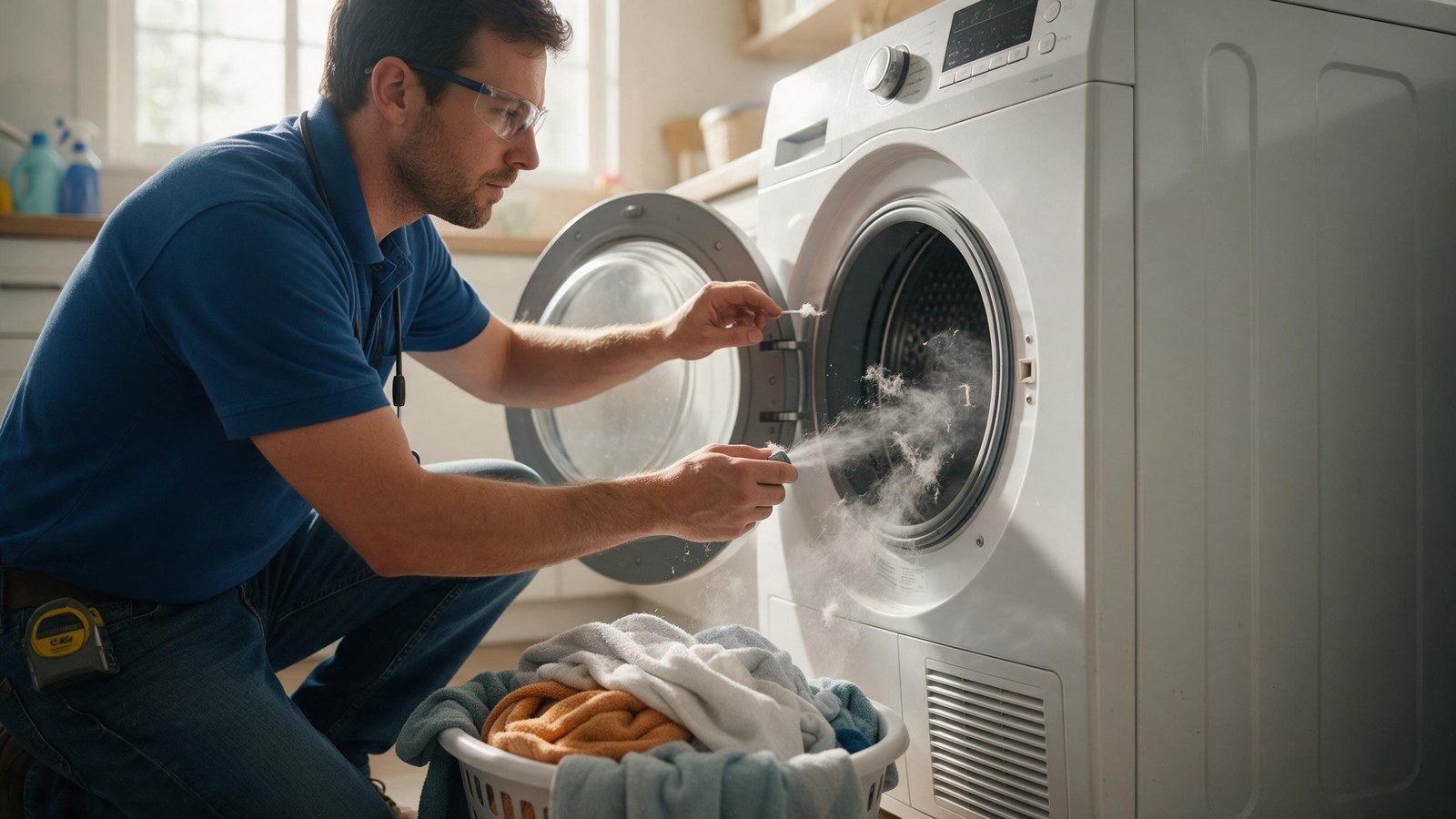 Dryer Hot But Damp
