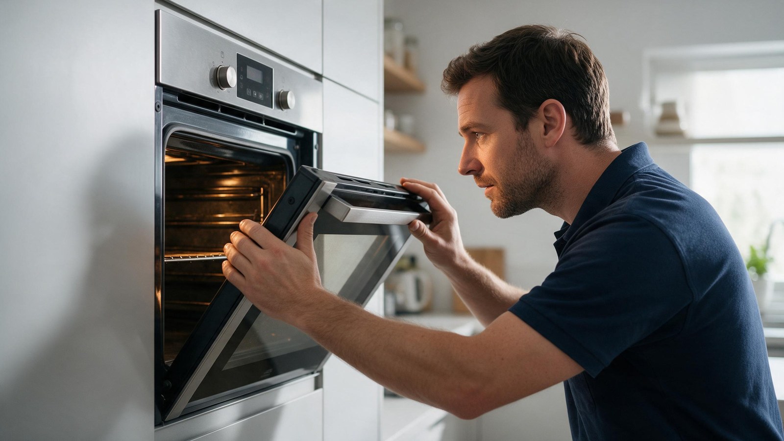 Oven Temperature Drops Door Open